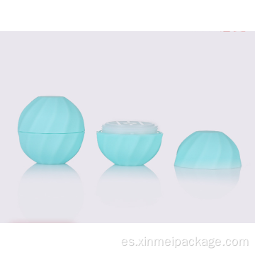 Jar de bolas de bálsamo de labio colorido personalizado al por mayor